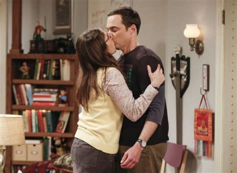 when does sheldon and amy get back together|amy and sheldon first kiss.